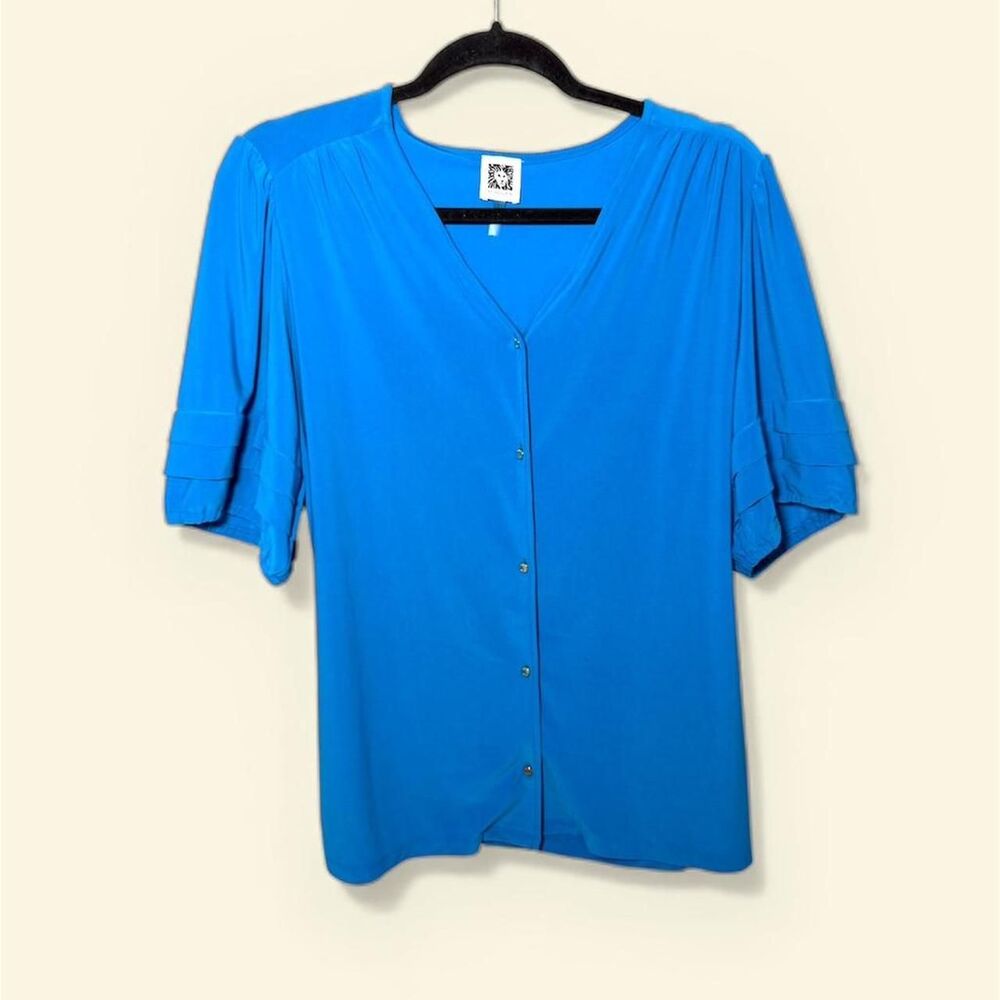 Anne-klein Women's Blue Blouse